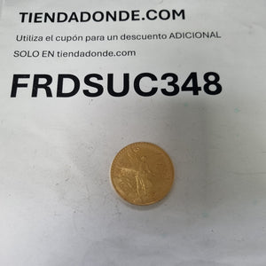 Moneda Centenario Cincuenta Pesos Oro Mexicano 21.6K