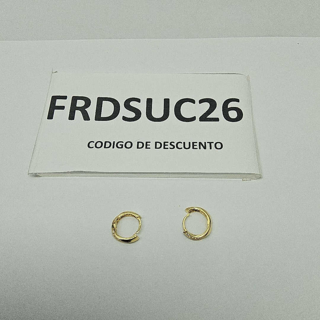 HUGGIES ORO 14K 1.9 (NUEVO)