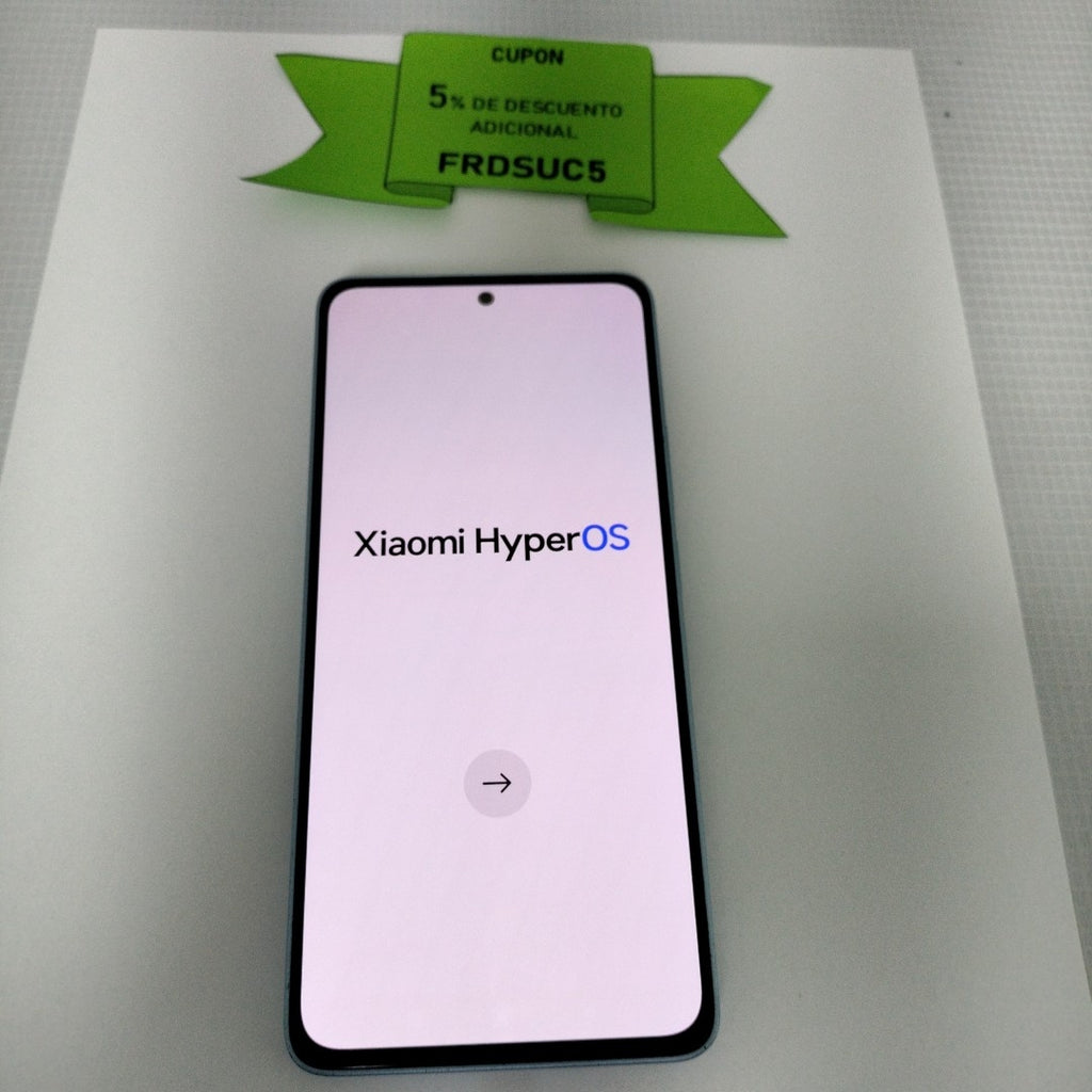 CELULAR XIAOMI REDMI NOTE 13 23129RA5FL (2024) 256 GB 8 GB RAM (SEMINUEVO)