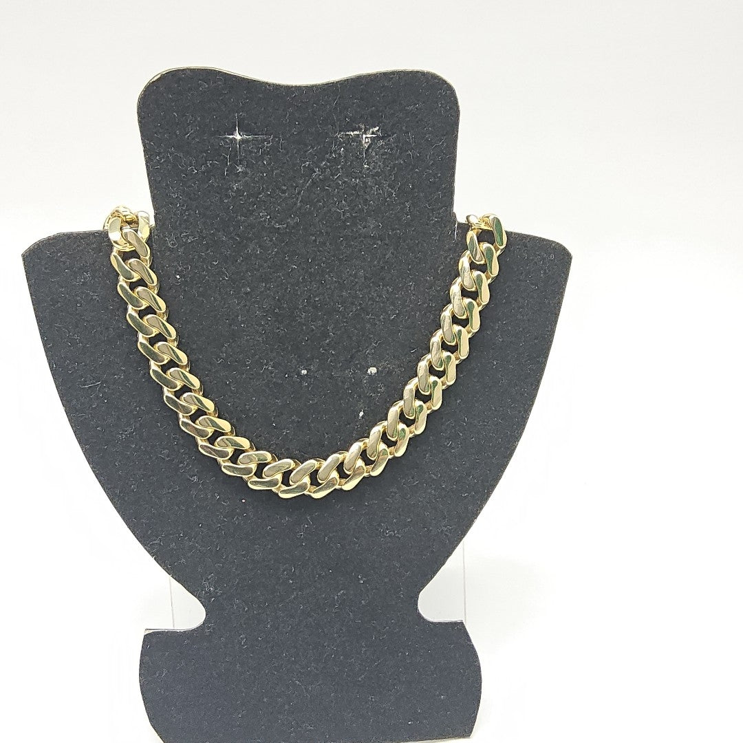 PULSERA MONACO ORO 14K 10.5 (NUEVO)