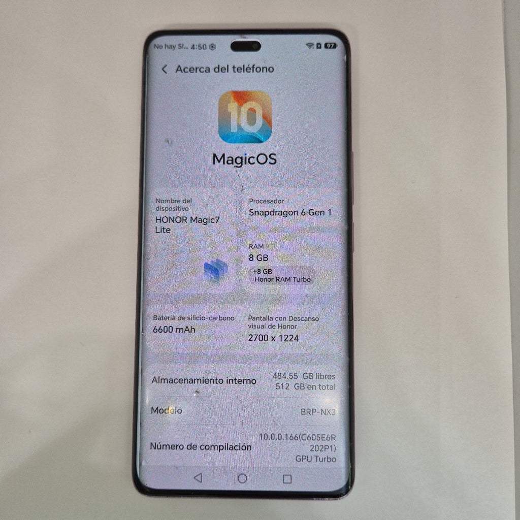 CELULAR HONOR X9C BRP-NX3 (2024) 512 GB 8 GB RAM (SEMINUEVO)