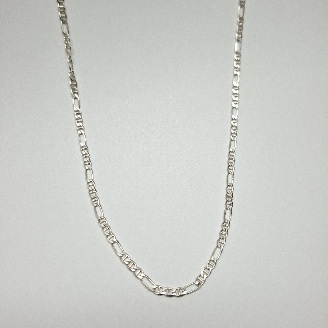 CADENA TEJIDO 3X1 PLATA .925 60 CM 8.4 GR (NUEVO)