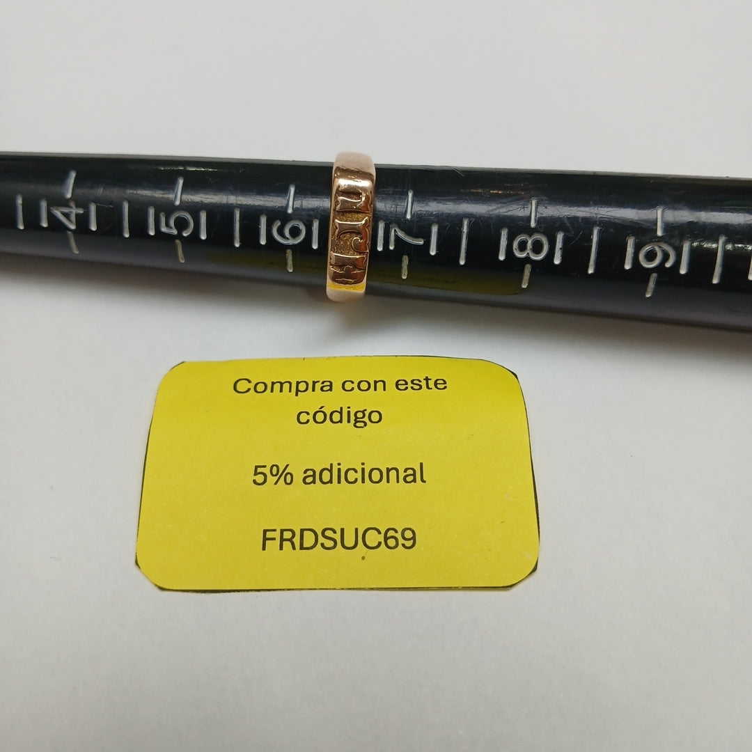 ANILLITO ORO 10 K 5.2 GRMS (SEMINUEVO)