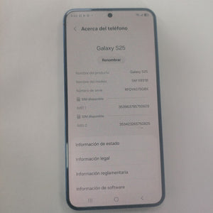 CELULAR SAMSUNG GALAXY S25 SM-S931B (2025) 256 GB 12 GB RAM (SEMINUEVO)