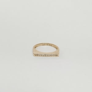ANILLOS C/CIRCONIA ORO 10K TALLA 7 1.8 GR (NUEVO)