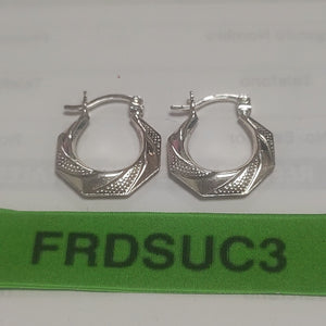 ARETES PAR PLATA 1.6 GRMS (SEMINUEVO)