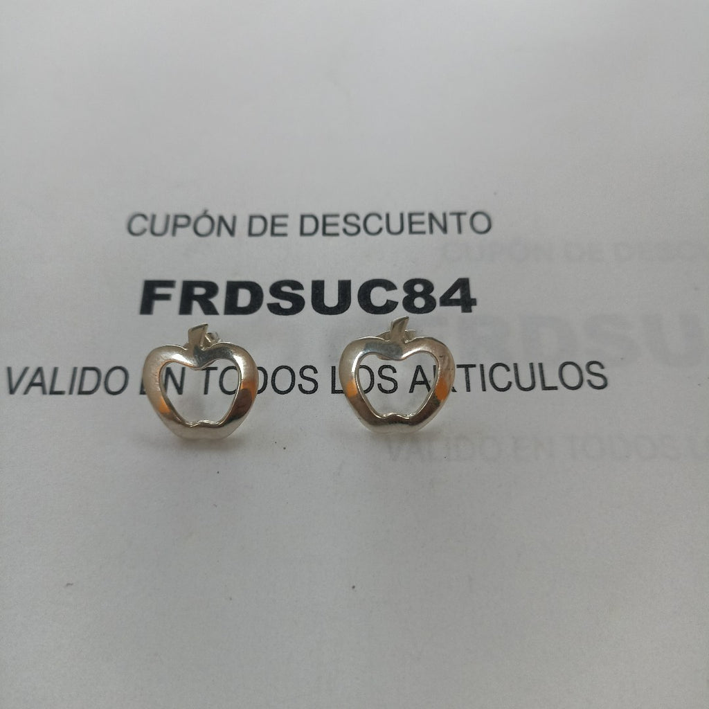 ARETES PAR PLATA 2,90 GRMS (SEMINUEVO)