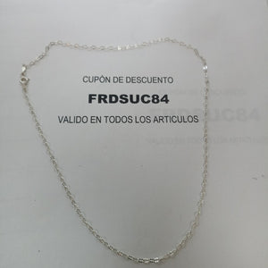 CADENA PLATA 1.6 GRMS (SEMINUEVO)