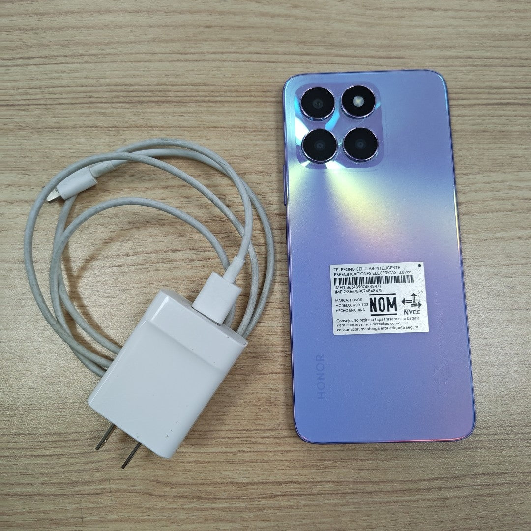 CELULAR HONOR X6A WDY-LX3 (2023) 256 GB 6 GB RAM (SEMINUEVO)