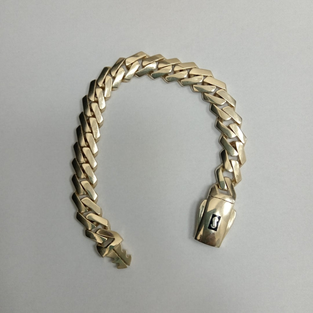 PULSERA MONACO ORO 14K 12.4 (NUEVO)
