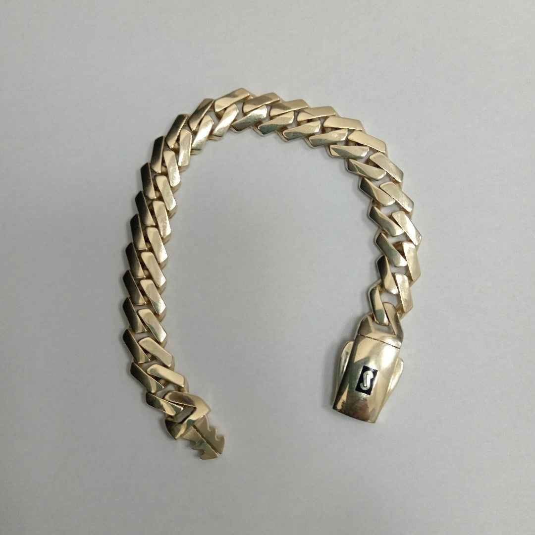 PULSERA MONACO ORO 14K 12.4 (NUEVO)