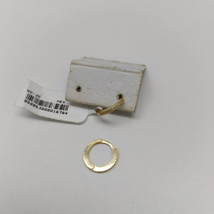 ARETES ARRACADAS CON CIRCONIAS 14K 1.2 GR (NUEVO)