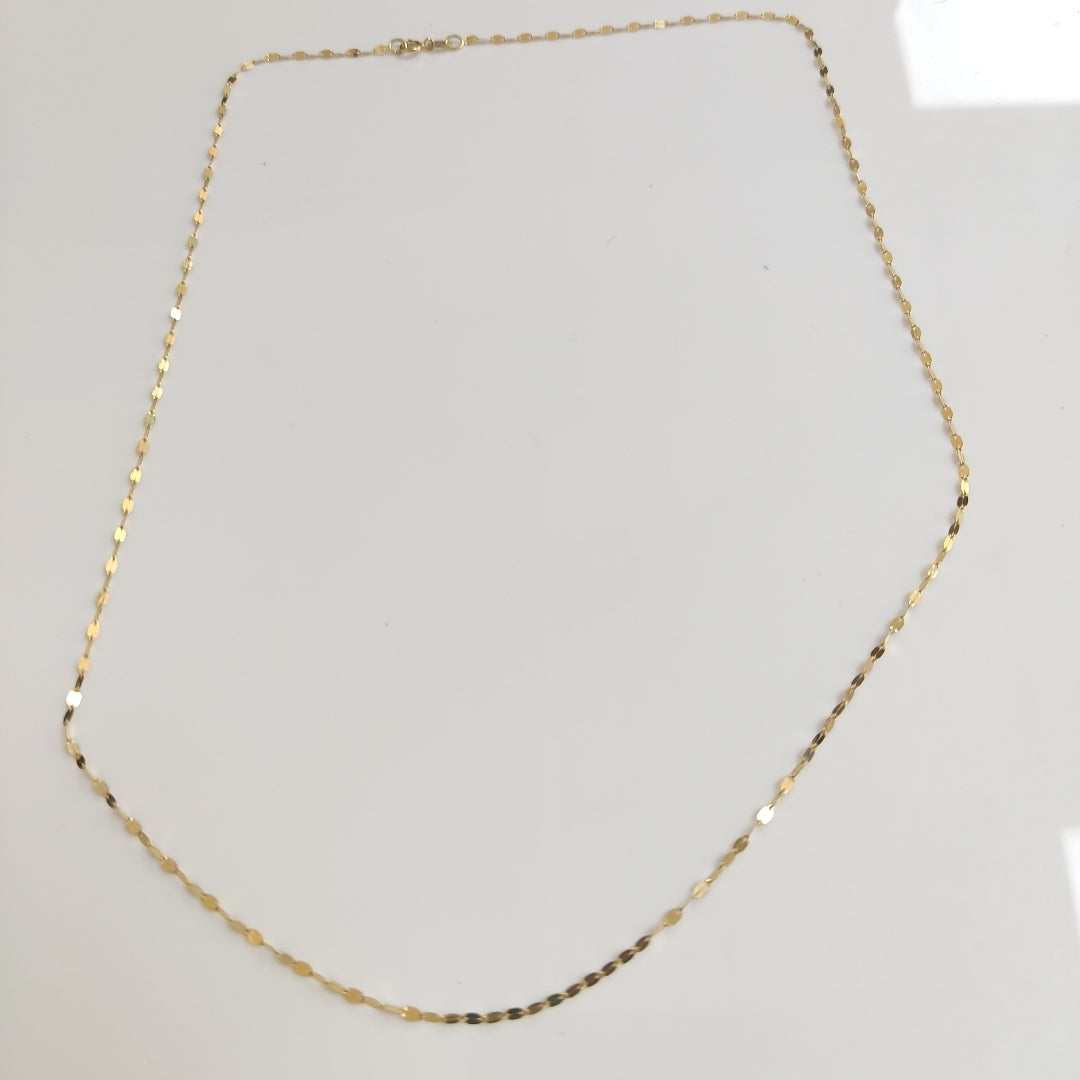 CADENA ORO 10 K 0.7 GRMS (SEMINUEVO)