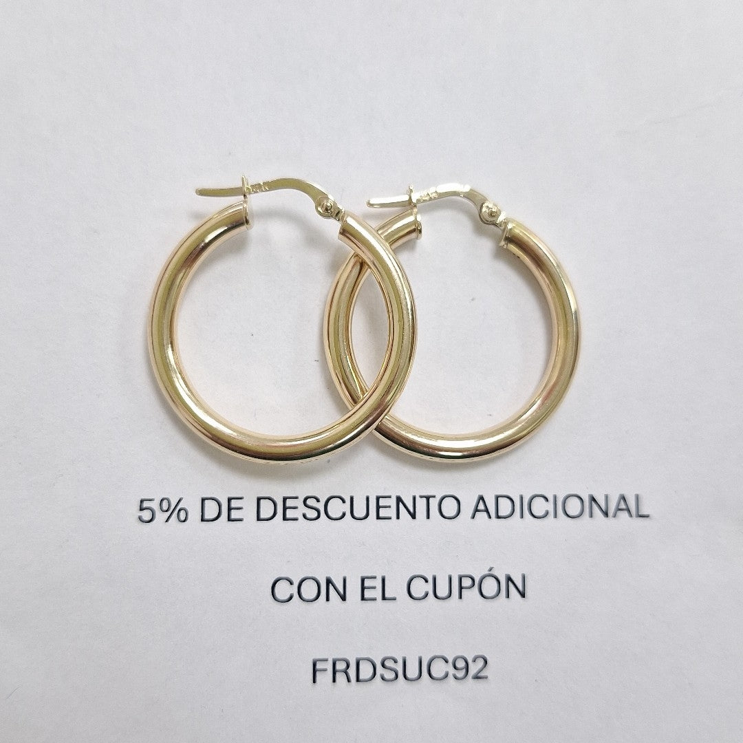 ARRACADAS ORO 14K 1.8 (NUEVO)