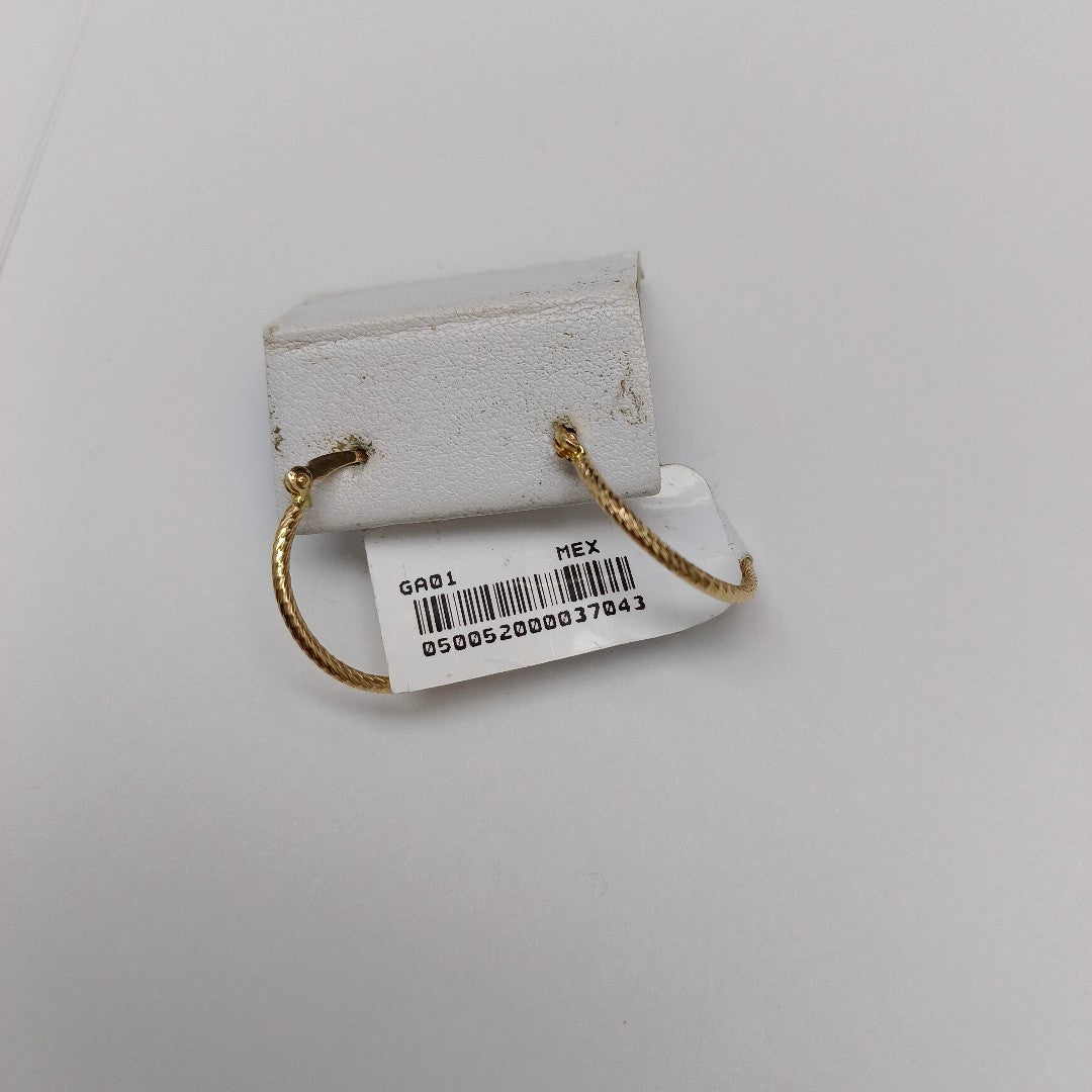 ARETES ARRACADAS 14K 1.3 GR (NUEVO)