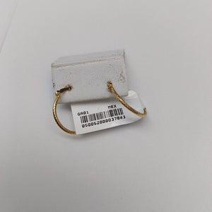 ARETES ARRACADAS 14K 1.3 GR (NUEVO)