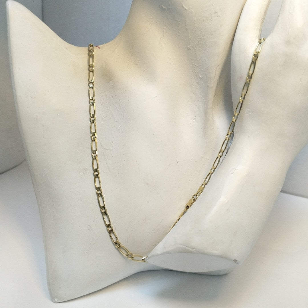 CADENAS 1X1 ORO 14K 55 CM 7.5 GR (NUEVO)