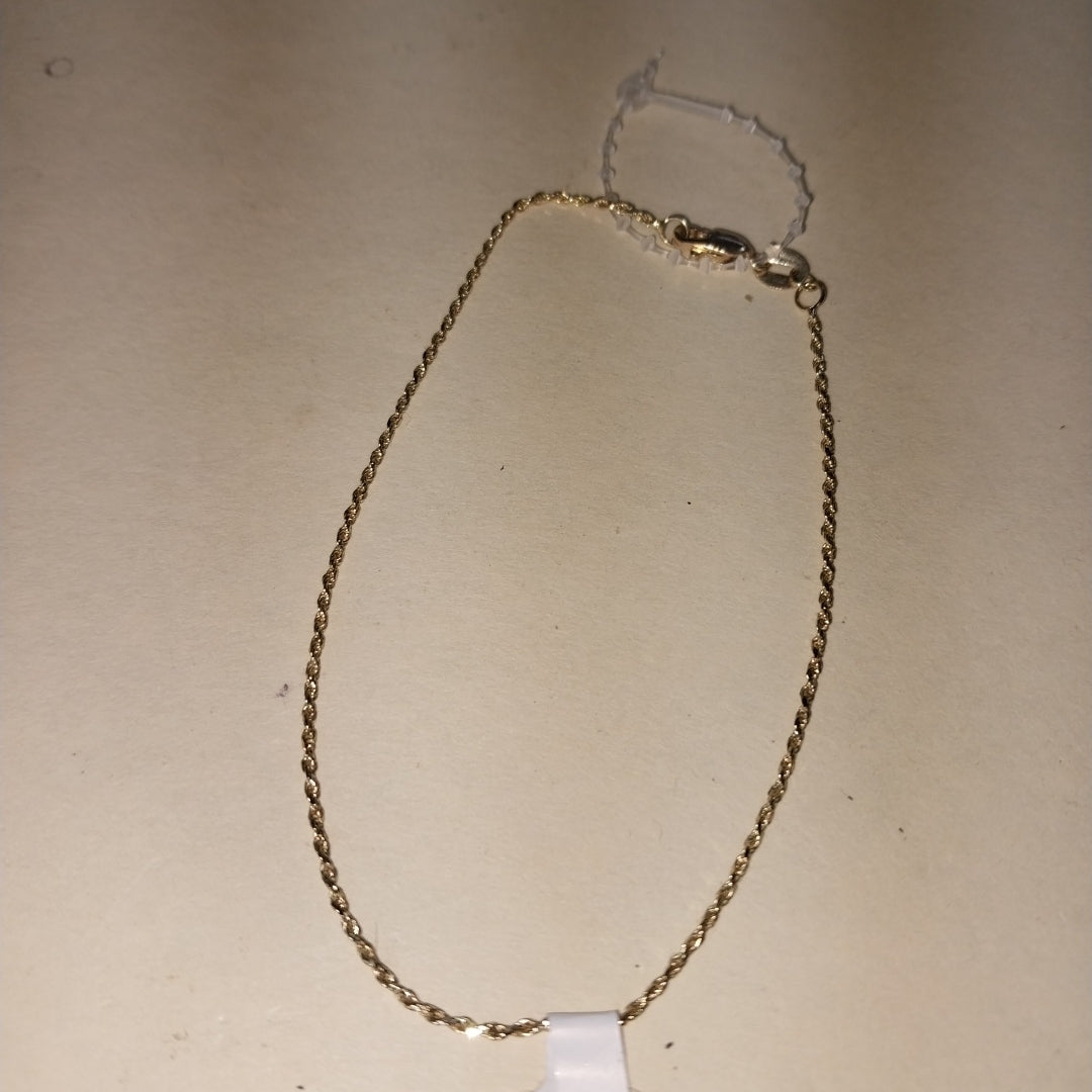 PULSERA TORZAL 14K 21 CM 1.5 GR (NUEVO)