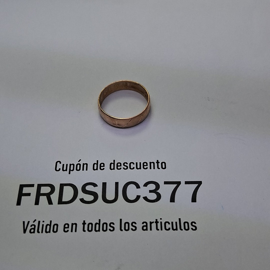 ARGOLLA ORO 8 K 2.1 GRMS (SEMINUEVO)