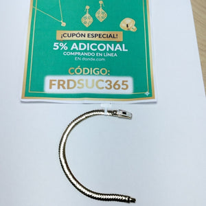 PULSERA MONACO ORO 14K 7.1 (NUEVO)