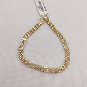 PULSERAS DAMA ORO 14K 7.7 (NUEVO)