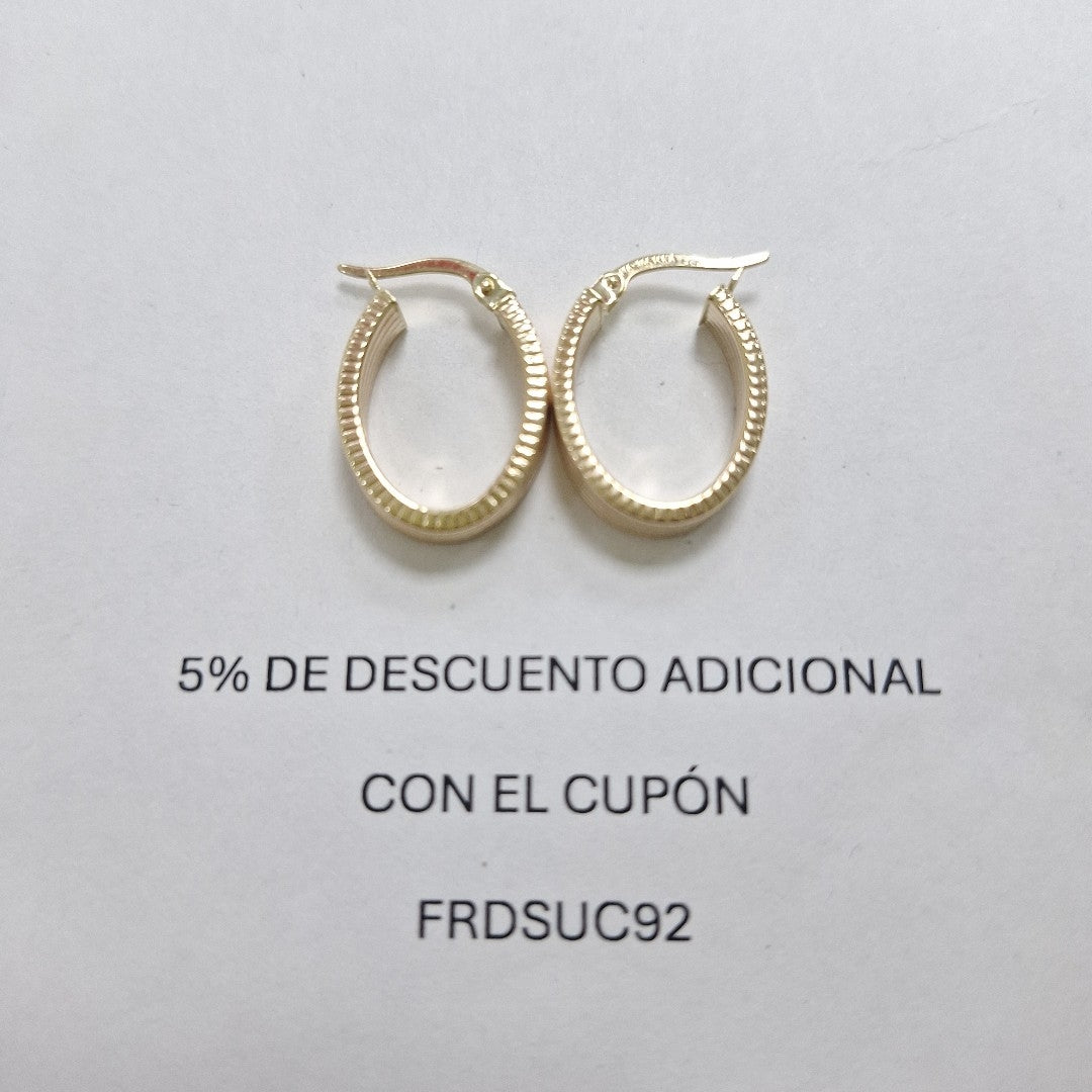 ARRACADAS ORO 14K 2 (NUEVO)