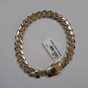 PULSERA CABALLERO MONACO ORO 14K 13.9 (NUEVO)
