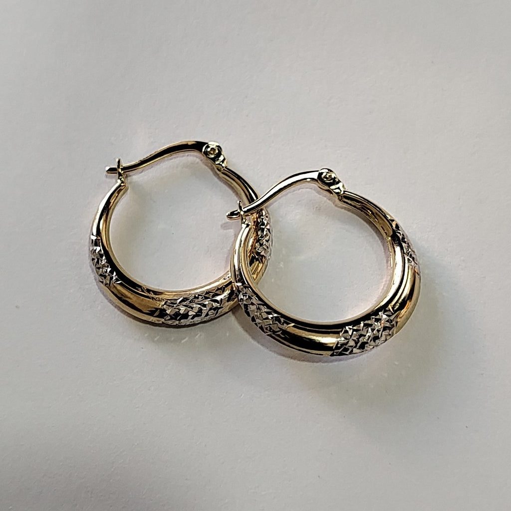 ARRACADAS ORO 14K 1.5 (NUEVO)