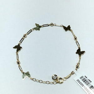 PULSERAS DAMA ORO 14K 2 (NUEVO)
