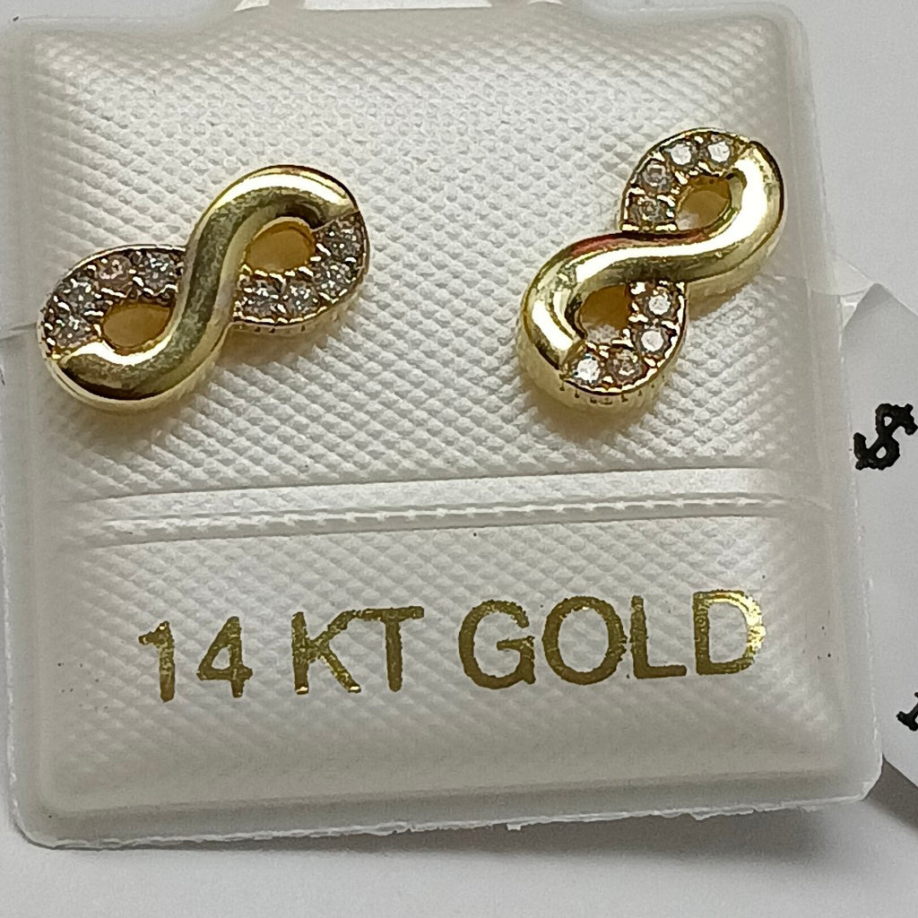 BROQUELES ORO 14K 1.3 (NUEVO)