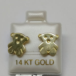 BROQUELES ORO 14K 1.5 (NUEVO)