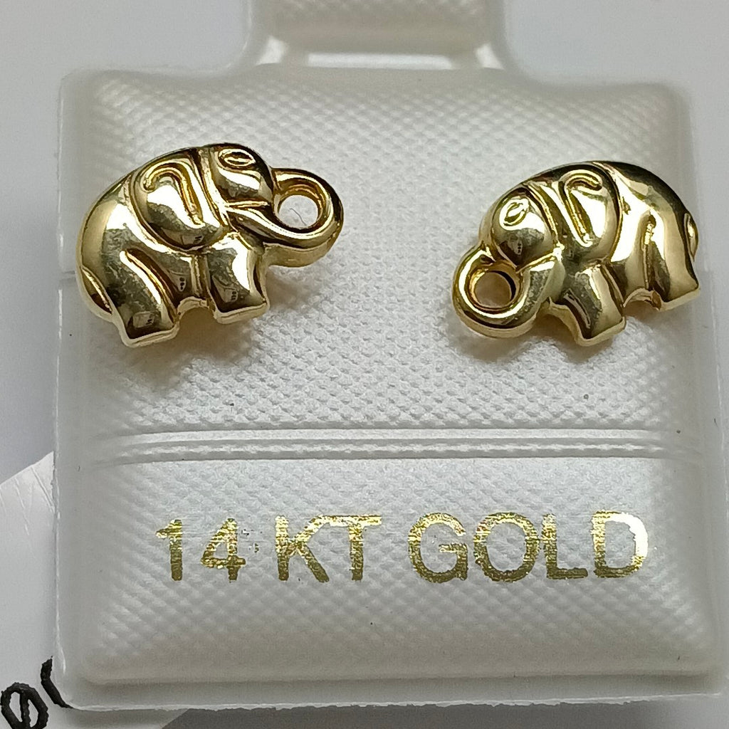 BROQUELES ORO 14K 1 (NUEVO)