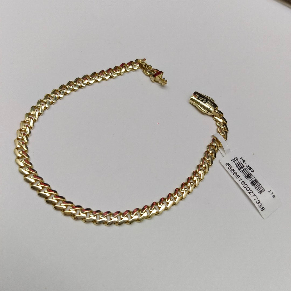 PULSERA CABALLERO MONACO ORO 14K 5.8 (NUEVO)