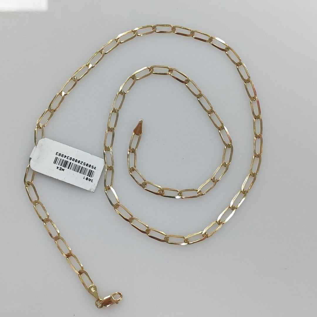 CADENA ESLABONES 14K 55 CM 10 GR (NUEVO)