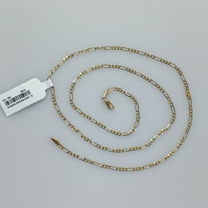 CADENA TEJIDO 3X1 14K 60 CM 5.6 GR (NUEVO)