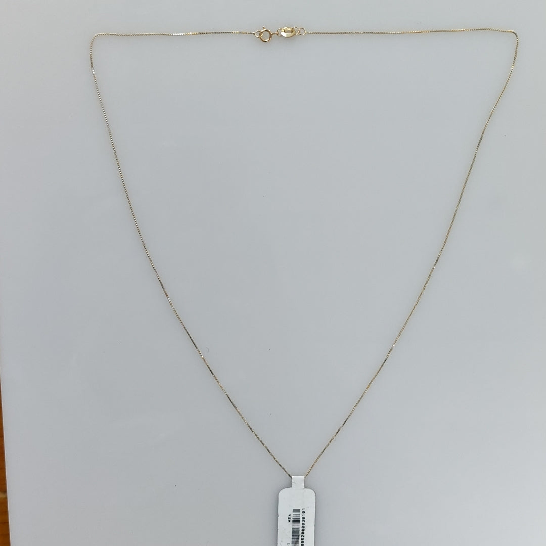 CADENA VENECIANO 14K 55 CM 1.7 GR (NUEVO)