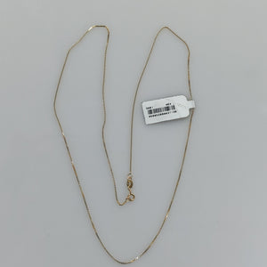 CADENA VENECIANO 14K 60 CM 2.6 GR (NUEVO)