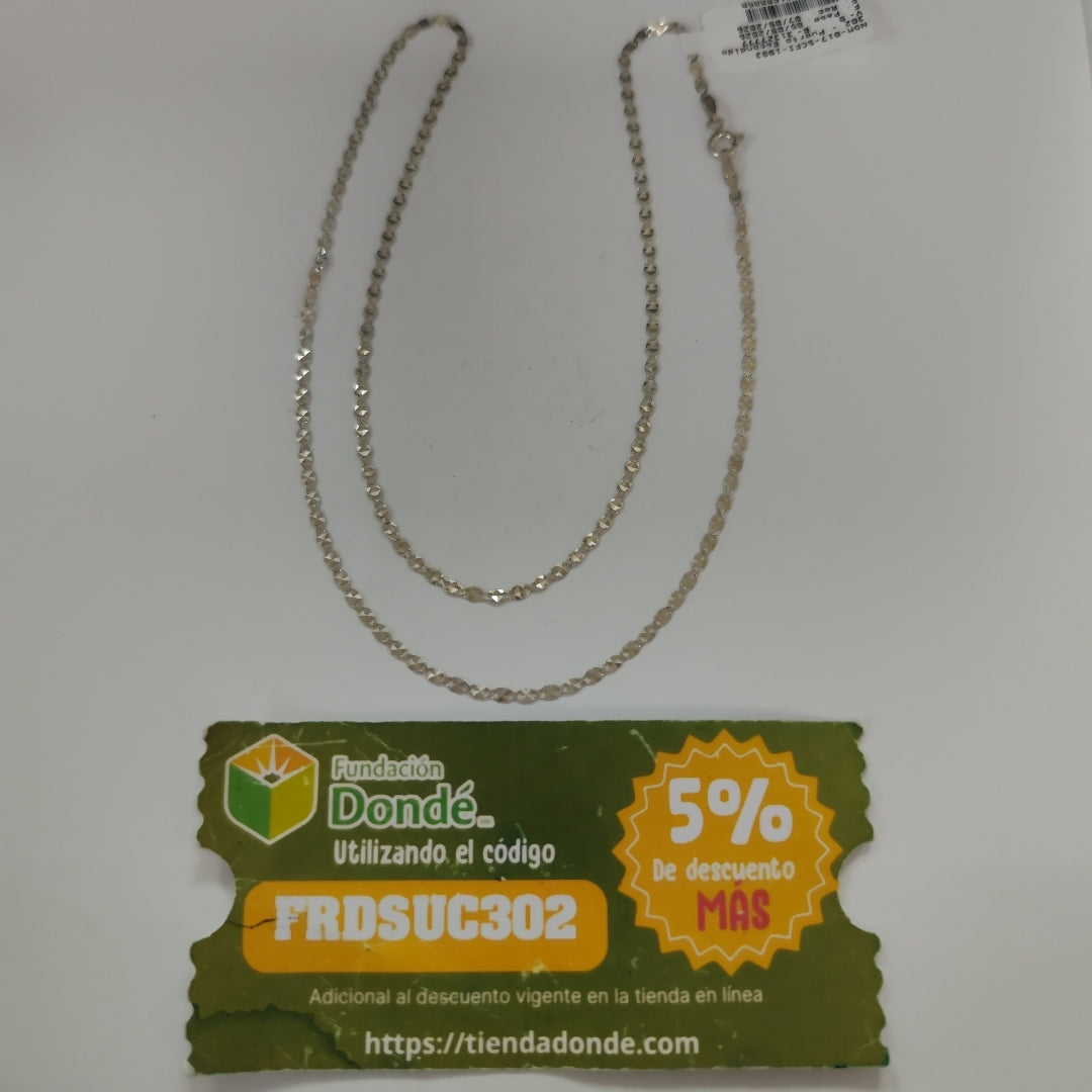 CADENA PLATA 2.3 GRMS (SEMINUEVO)