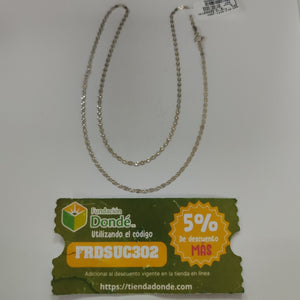 CADENA PLATA 2.3 GRMS (SEMINUEVO)