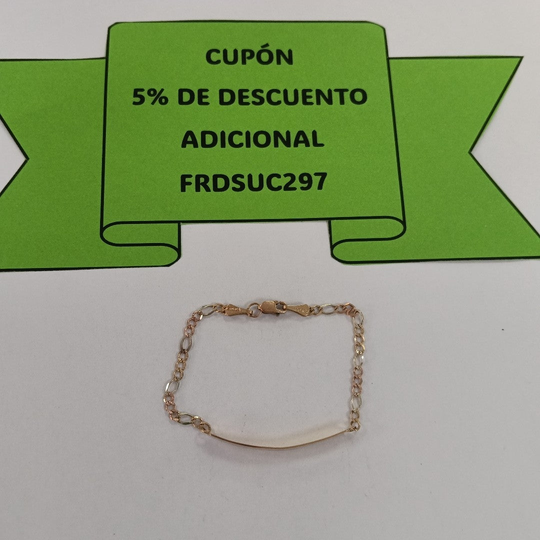 ESCLAVA ORO 10 K 2,20 GRMS (SEMINUEVO)