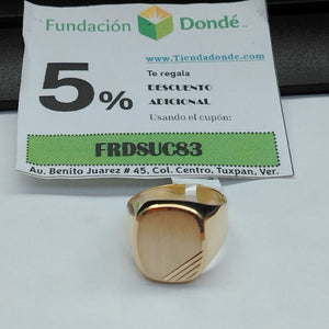 ANILLOS CABALLERO ORO 14K 6.6 (NUEVO)