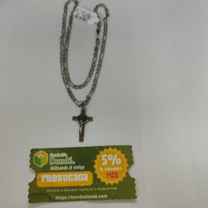 CADENA, DIJE PLATA 12.4 GRMS (SEMINUEVO)