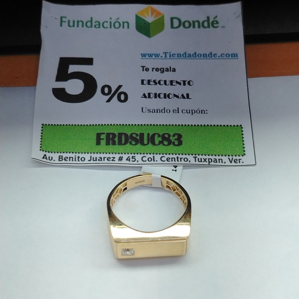 ANILLOS CABALLERO ORO 14K 4.2 (NUEVO)