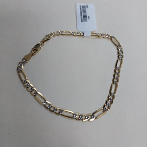 PULSERA 3X1 14K 21 CM 4.5 GR (NUEVO)