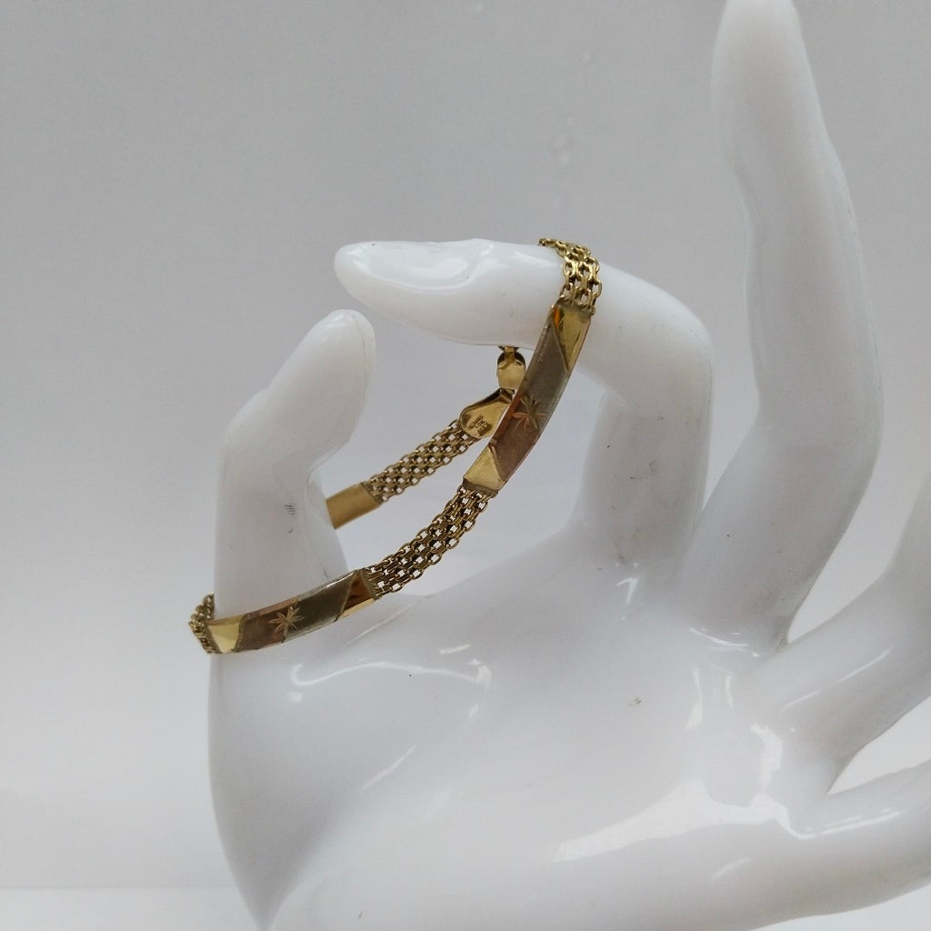 PULSERA ORO 10 K 4.2 GRMS (SEMINUEVO)