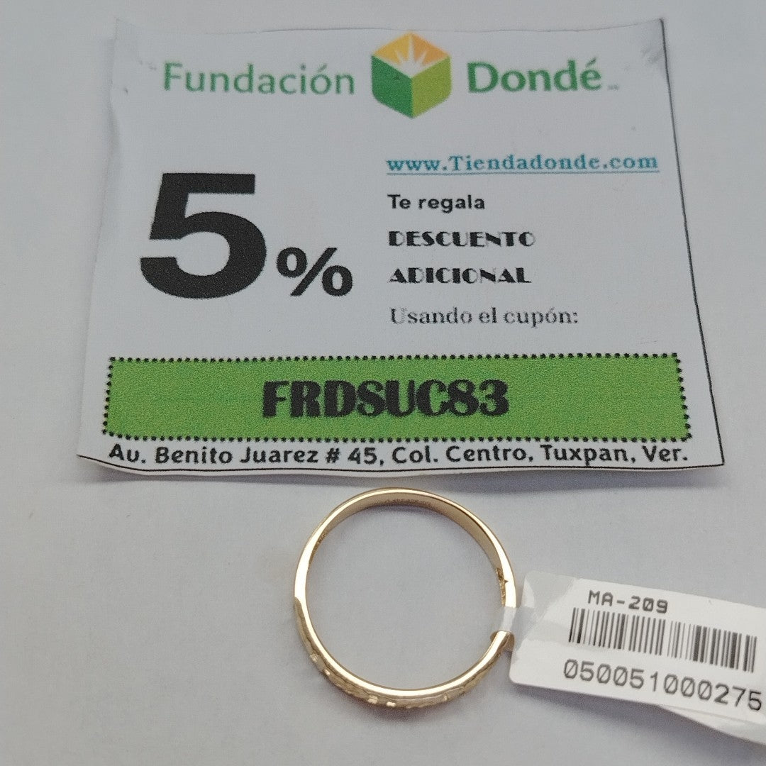 ANILLOS DAMA ORO 14K 1.3 (NUEVO)