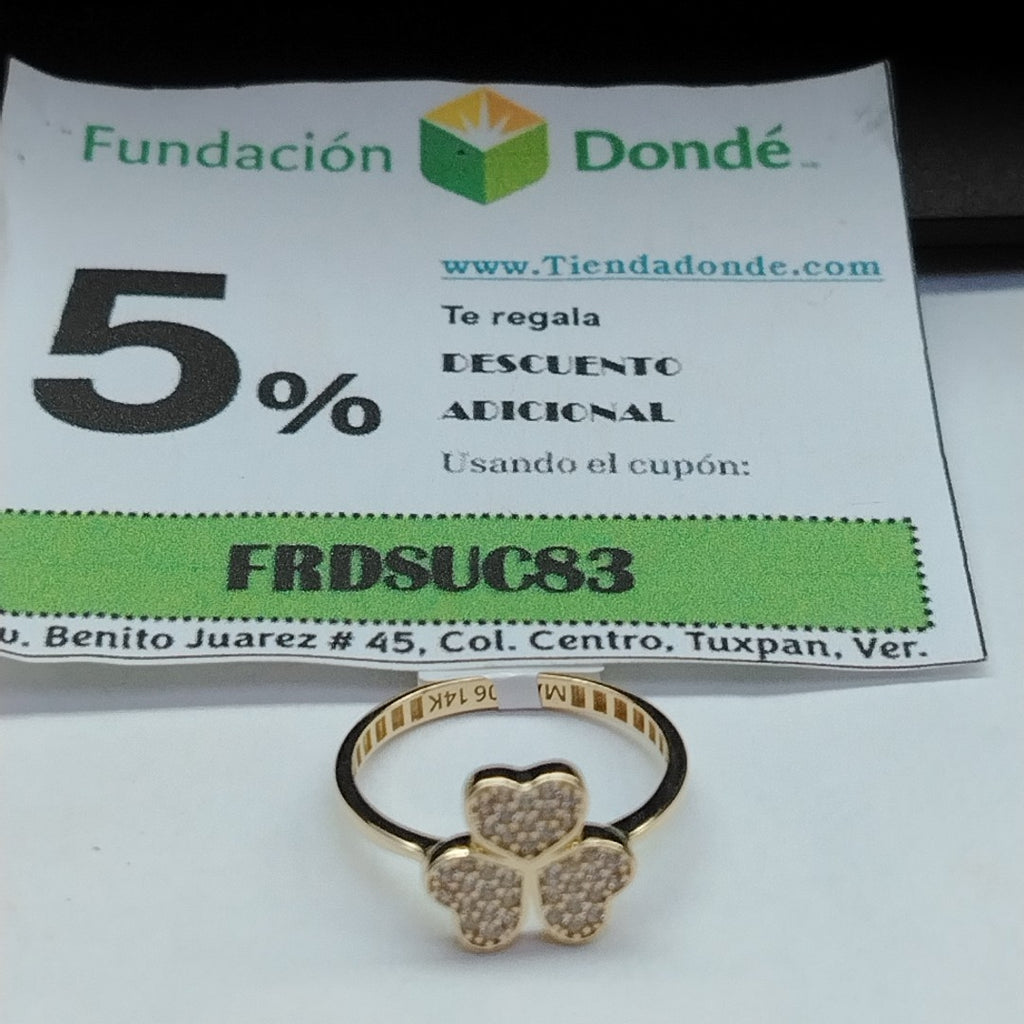 ANILLOS DAMA ORO 14K 1.8 (NUEVO)