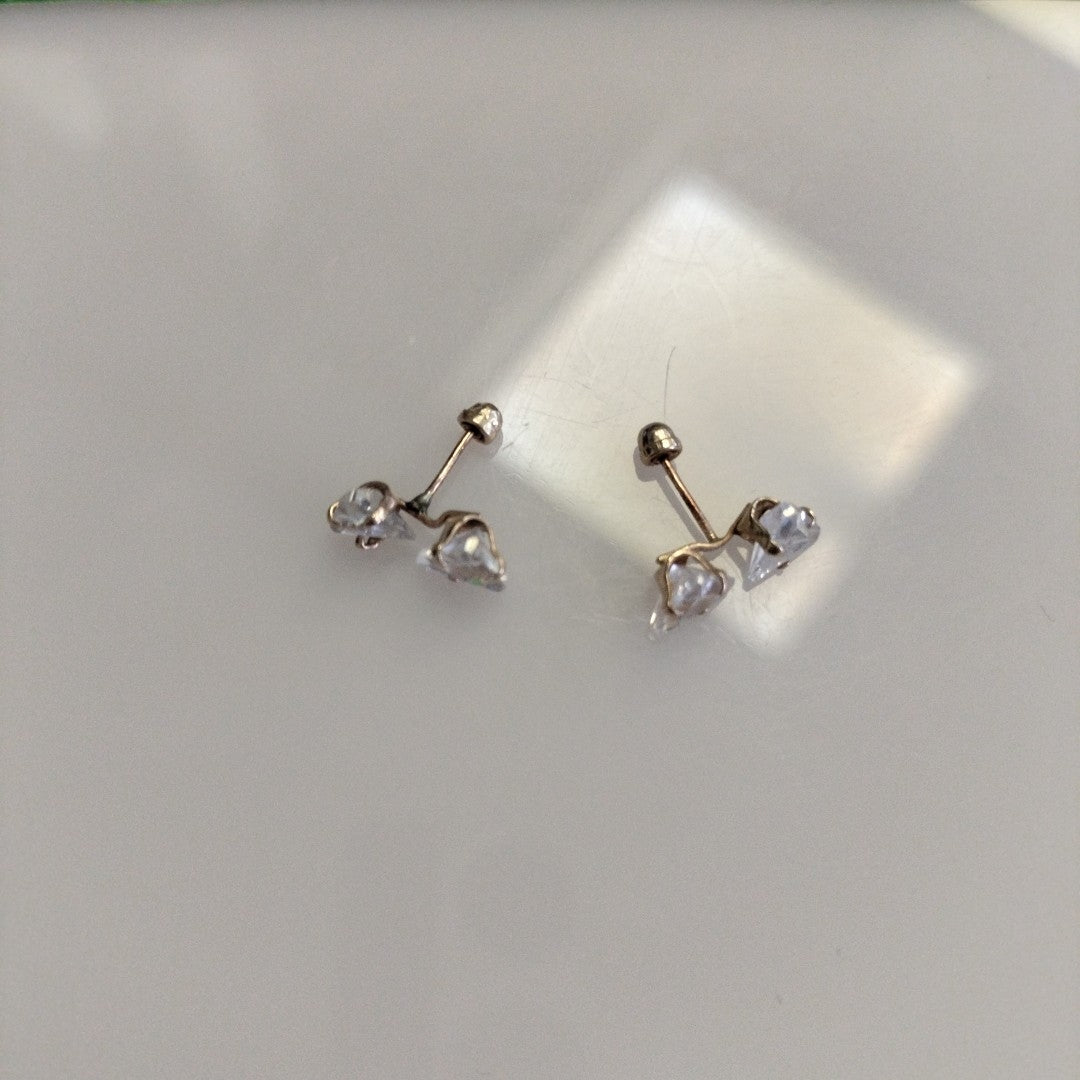 BROQUELES PAR ORO 14 K 0.9 GRMS (SEMINUEVO)