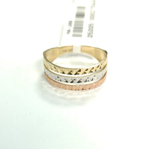ANILLOS DAMA ORO 14K 2 (NUEVO)