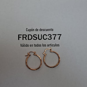ARRACADAS PAR ORO 10 K 1.6 GRMS (SEMINUEVO)
